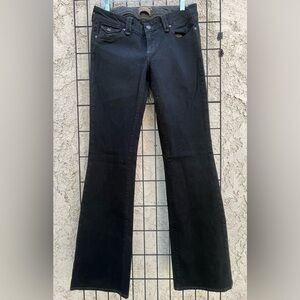 Paige Premium Denim Pico Womens Jeans, flare, black size 28